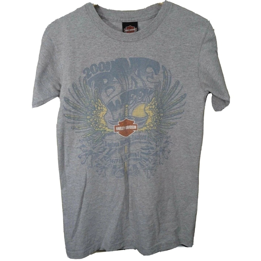 Harley Davidson Bruce Rossmeyers Daytona Beach FL 2008 Bike Week T-Shirt - Small